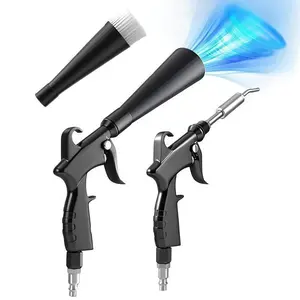 Detailing Car Cleaning Gun with Metal Nozzle Interior Drying Air Gun High Pressure Blower Gun Car Cleaning Kit for Swiftly Removing Dirt and Dust with Air Flow