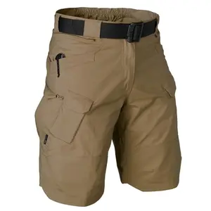 Men Classic Tactical Shorts Upgraded Waterproof Quick Dry Mu