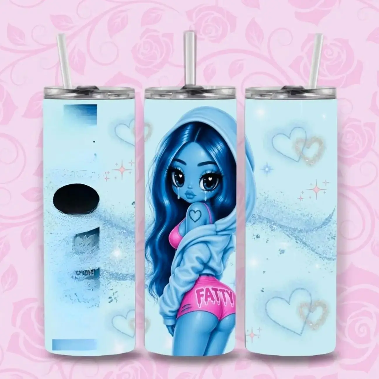 New Album 2026 K@.r0L 20oz 30oz 40oz Tumbler Wrap, Double Wall Vacuum Cup, Iced Coffee Lover Cup, Perfect Gift for Fan