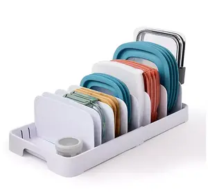 Youcopia StoraLid Food Container Lid Organizer, 40-Lid Capacity