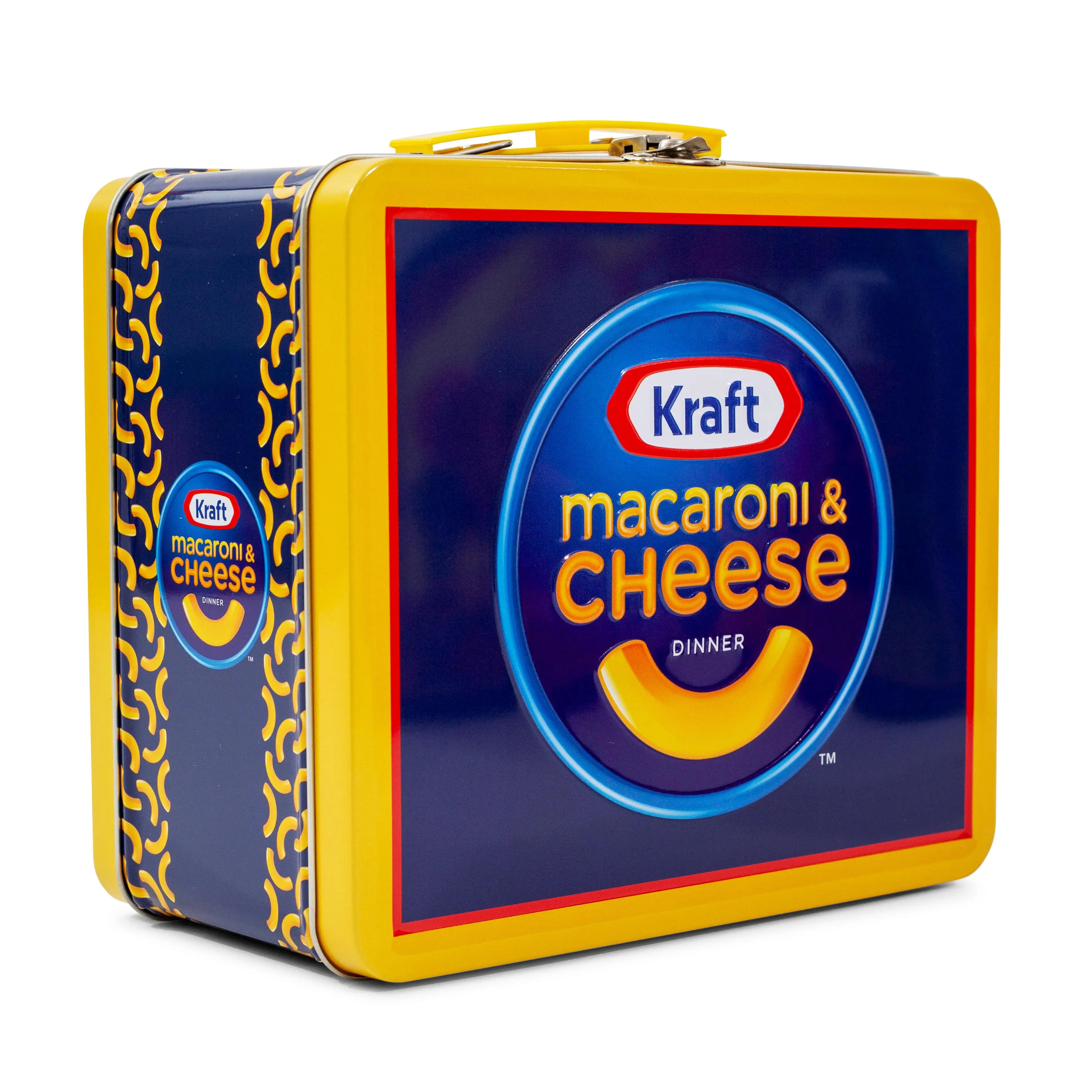 Kraft Macaroni & Cheese Retro Metal Lunchbox | Toynk Exclusive, Lunch Boxes, Tin
