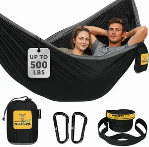 Camping Hammock [Up to 500lbs] Wise Owl Outfitters