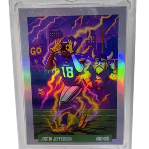 Justin Jefferson Custom Card
