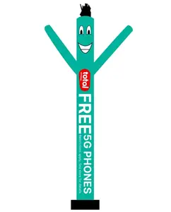 20Ft Total Wireless Free 5G Phones Inflatable Advertising Dancer (Blower Not Included)