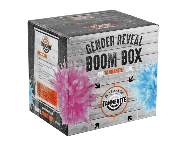 Gender Reveal Boom Box!  #GenderReveal #BoomBox