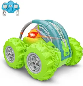 Remote Control Car for Kids, 360° Rotation Stunt Car with Lights, RC Stunt Car, Gifts for Kids, Speed & Go, for Kids +4 Years