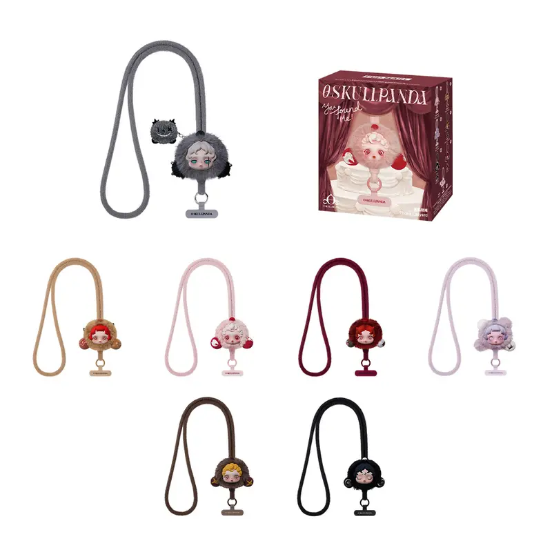 POP MART SKULLPANDA You Found Me!Series Phone Lanyard