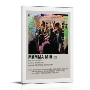 Mamma-Mia! (2) Poster Posters Music Album Cover Posters Canvas Wall Art High-Resolution Vintage Band & Artist Prints for Room