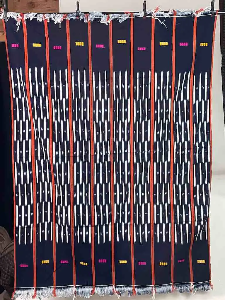 Baule African Cloth Textile "Wrapper" | 60 x 45"