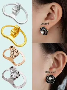 Elegant Copper Pig Nose Ear Studs, Simple Design Earring Accessories, Anti-Drop DIY Jewelry for Women, Perfect Gift for Festivals
