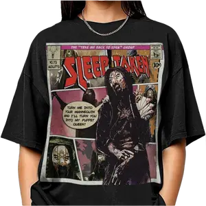 [SALE OFF 70%] Sleep Token Comic 90s Shirt, Bootleg Metal Rock Band Retro Sleep Token's Tee, Gift For Fan 3F5G4F