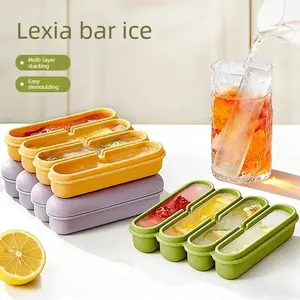 Ice cube tray, ice cube box, refrigerator ice stick mold, ice cube maker, ice freezing box, ice making tool