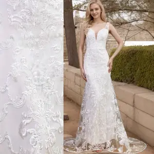 White Dress Lace Wedding Bridal Simple