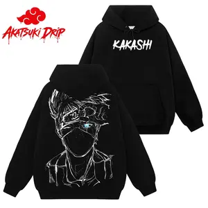 [Akatsuki Drip] Retro Kakashi - Naruto Shippuden #7 Hoodie T-Shirt Sweatshirt, Retro Vintage Unisex Graphic 90s Cotton, Gift For Wibu, Anime Manga Y2K Streetwear