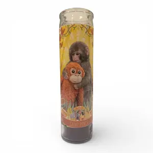 The Luminary Punch the Monkey Altar Candle