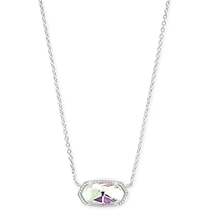 Kendra Scott Elisa Silver Pendant Necklace 4217716754