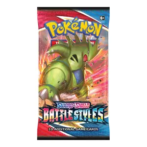 Pokemon Battle Styles 5 Booster Packs - Sword and Shield