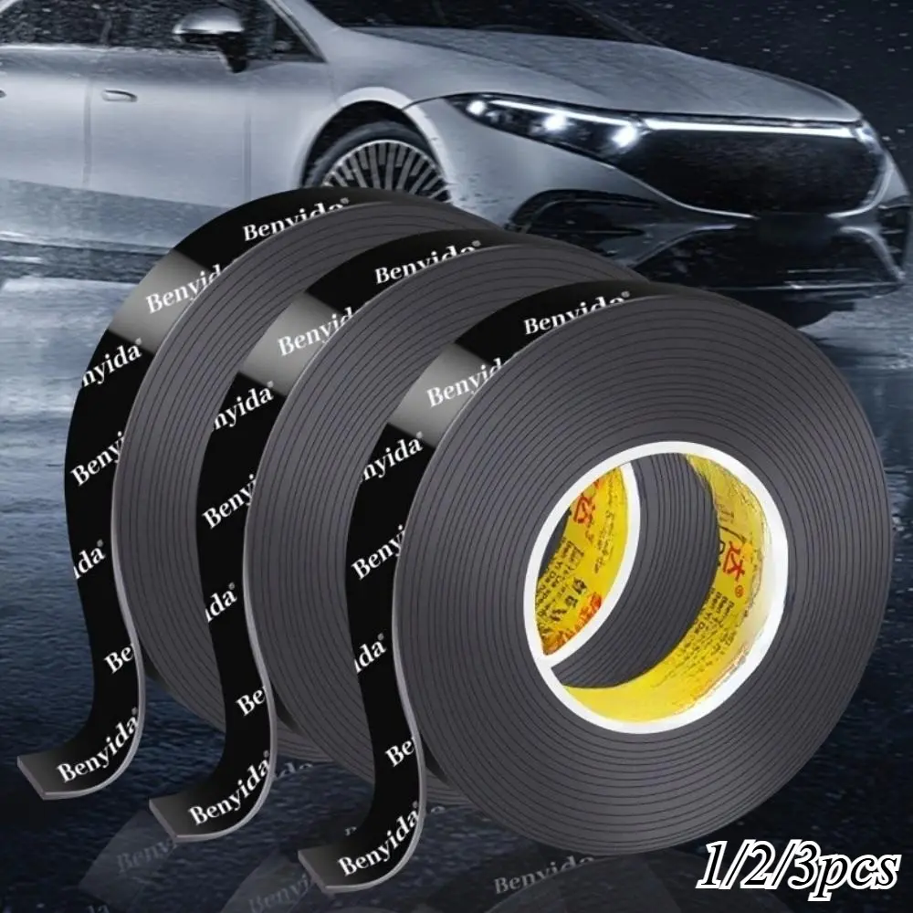 Car Adhesive Tape, Super Strong Residue-Free, High Bond Adhesive, High Temperature Resistance, Ideal for Exterior, Taillights, Bumpers, Logos, High Temperature Resistant, Strong Adhesion