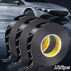 Car Adhesive Tape, Super Strong Residue-Free, High Temperature Resistance, Ideal for Exterior, Taillights, Bumpers, Logos, High Temperature Resistant