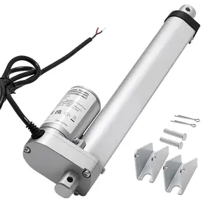 VEVOR 12V Linear Actuator, 4 Inch High Speed 0.6/s Linear Motion Actuator, 225lbs/1000N with IP54 Protection Mounting Bracket for Lift Desk, Recliner Chairs, Window Door Opener