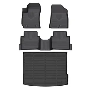 Depituu For Hyundai Kona 2024-2026 (Not for Electric Models) Floor Mats & Cargo Liners, All Weather Floor Mats,Waterproof Anti-slip Durable Floor Mats Car Accessories Autos Protector Automotive,auto accessories,car essentials,car accessories,trunk