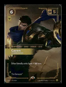 Garen - Commander #013/024 Foil - Riftbound Organized Play Promotional Cards