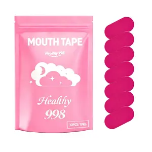 Healthy 998 Women's Mouth Tape Skin-friendly Material Prevents Snoring Improves Sleep Quality 1 Pack Contains 30 PCS All Seasons