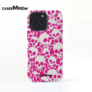 CASEEMINDer Cases - Rainbow Leopard Skull Series |   Phone Cases for iPhone 16 15 14 13 12 11 |   Accessories Durable Protection  (TPU+PC) |   Smartphone Camo Design Aesthetic Cellphone Casing
