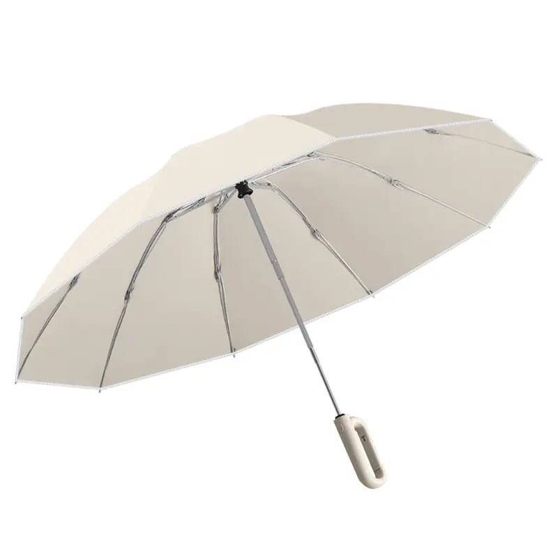Business Automatic Umbrella - Solid Color, Large Size Windproof Umbrella with Ring Buckle, Reinforced & Durable Business Automatic Umbrella - Solid Color, Large Size Windproof Umbrella with Ring Buckle, Reinforced & Durable