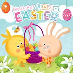 USED-Brilliant Baby: Easter - Children's Touch and Feel and Learn Sensory Board Book by Little Hippo Books (Unknown)