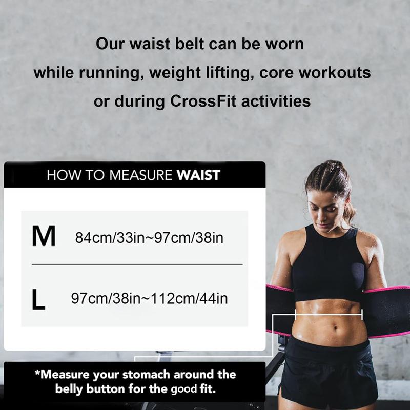 Waist Trimmer for High Intensity Training Workouts Breathable Waist Trainer with Multi Function Belt Support for Women and Men Sport Gym Workout Professional Use for Hula Hoops Hourglass Body Shaper