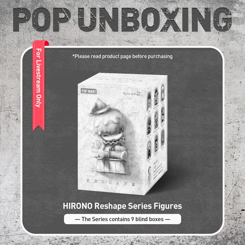 unboxing - HIRONO Reshape Series Figures