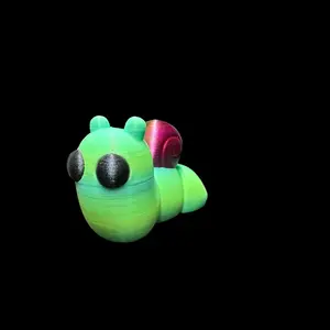 Tiny Snail Articulating Sculpture 3D Print