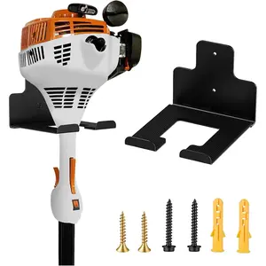 Garage Organization Wall Mounted Storage Rack, Heavy Duty Tool Hanger for Grass Trimmer, Hedge Trimmer, Weed Wacker and Garden Power Tools, 1 Pack