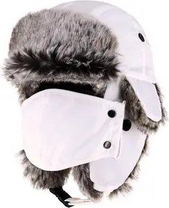 Winter Trappers Unisex  Strength Ushanka Ear Flap Chin Strap Cold Weather Outdoor