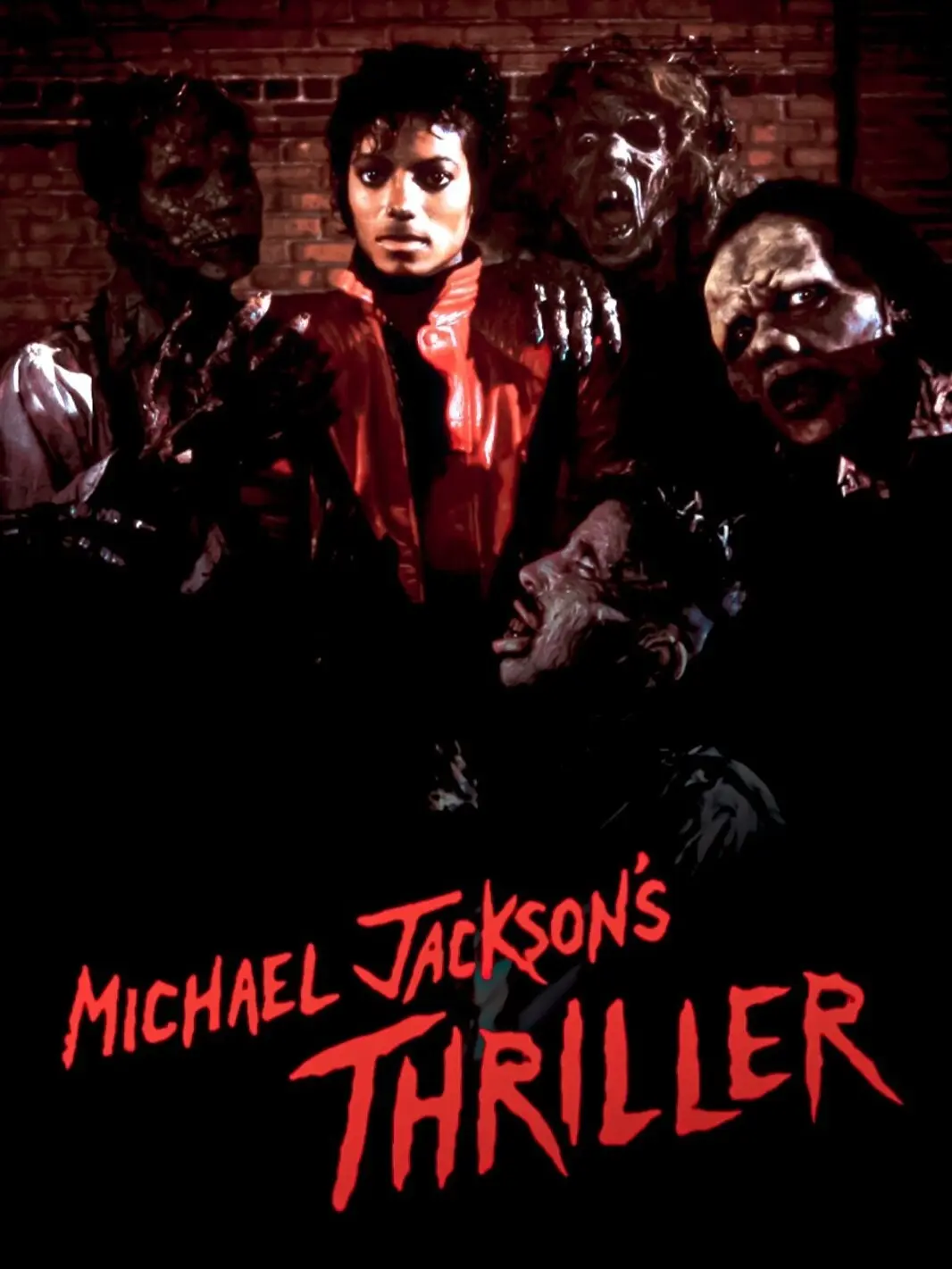 [SALE UP TO 45%] 1982 Michael Jackson Thriller Poster 11X17 King Of Pop Vincent Price, Wall art decor (Print only, frame not included)