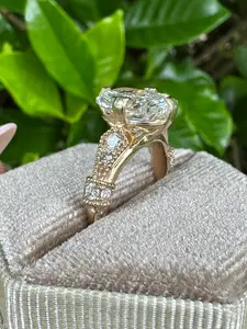 The Darcy 4.02ct , F , VS1 Elongated Cushion IGI Lab Cert.