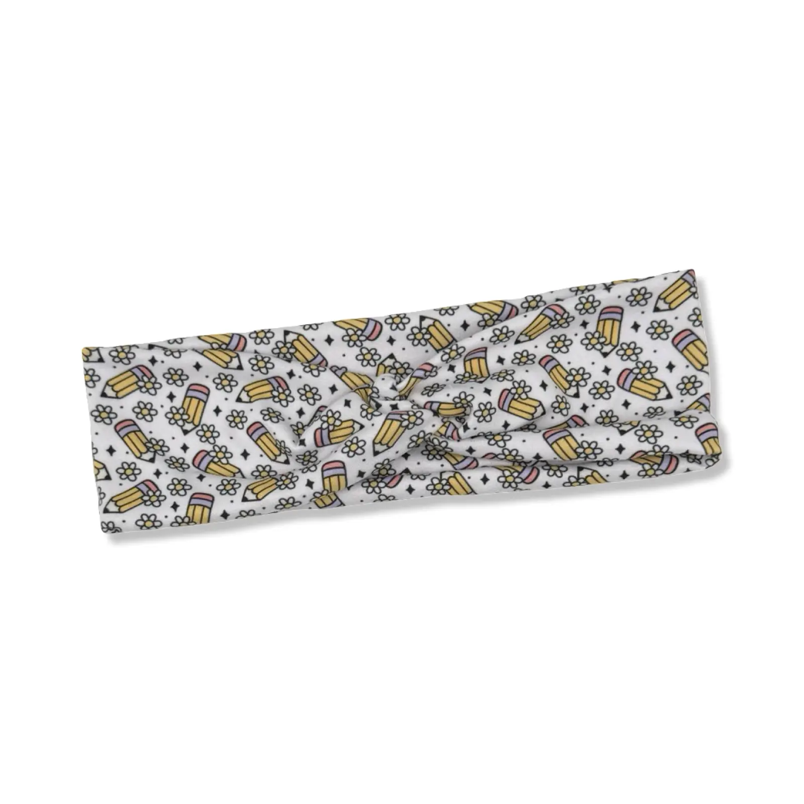 Pencil Power Knotted Headband