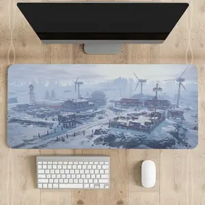 Rust Game Desk Mat, Gaming Gear for Work Office Home, Gift for Friends, Work Accessories