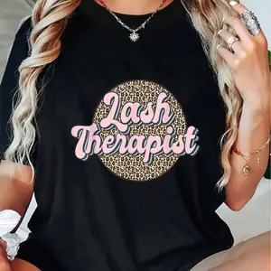 100% Cotton Lash Therapist Eyelash Stylist Lash Artist Lash T-Shirt