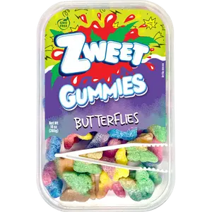 Gummy Butterflies Candy | 10 oz | Zweet