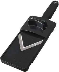 Cabbage Slicer with 0.04" Sharp Blade & Holder – Japanese Vegetable Grater for Shavings & Chopping, Model A