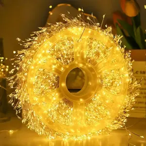 LED fairy light strings, warm color-changing lights, DIY festival wreath decorations, USB Valentine's Day, Mother's Day, festival wedding party supplies, Led Lights Strips