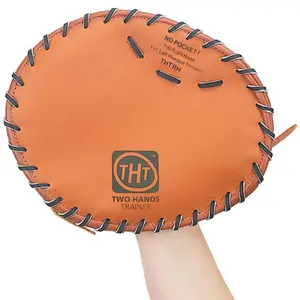 Markwort Two Hands Trainer Leather Training Glove, Left Hand Throw