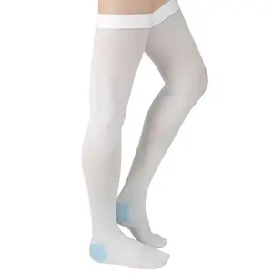 1 Pair 15-21 Mmhg Compression Stockings, Prevent Varicose Veins & Leg Swelling, Unisex Breathable Leg Socks, Long Calf Design