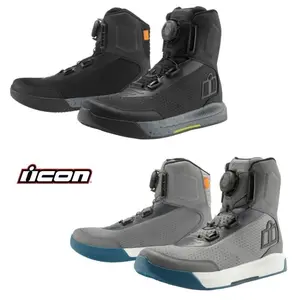 Icon Overlord Vented Street Motorcycle Riding Boots - Pick Size/Color