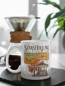 Star's Hollow, Luke's, Gilmore Girls, Autumn Festival, Autumn Mug, Fall Mug, Connecticut EST. 1779, In Omnia Paratus, Birthday Gift, Funny Friends Gift, Christmas Gift