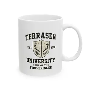 Terrasen University Mug | Throne of Glass Inspired | Sarah J Maas Mug | Bookish Coffee Cup | TOG Mug | Fantasy Reader Gift