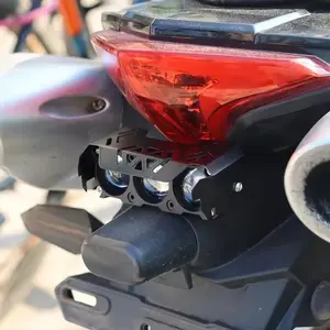 Car Trucks SUV UTV Mini Lens Headlight Driving Light Motorcycle LED Spotlight Dual Color Hi/Low Beam Fog Lamps