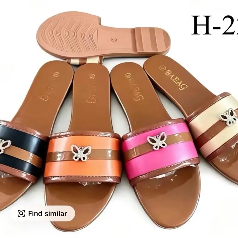 6 different designs Slippers women flip flops 12 pairs different sizes different colors